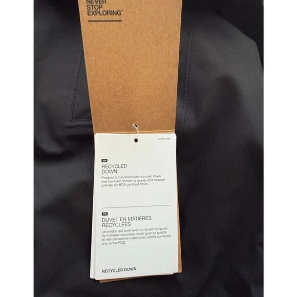 The North Face Womens Arctic Parka Coat 600 Down Fill Black 3XL Fur Hood $350 - Picture 14 of 16